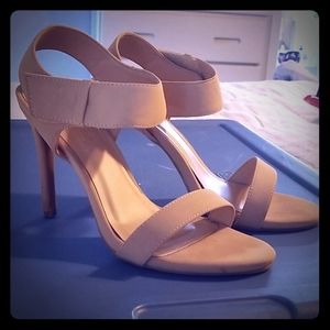 Anne Michelle Velcro Strap Heels